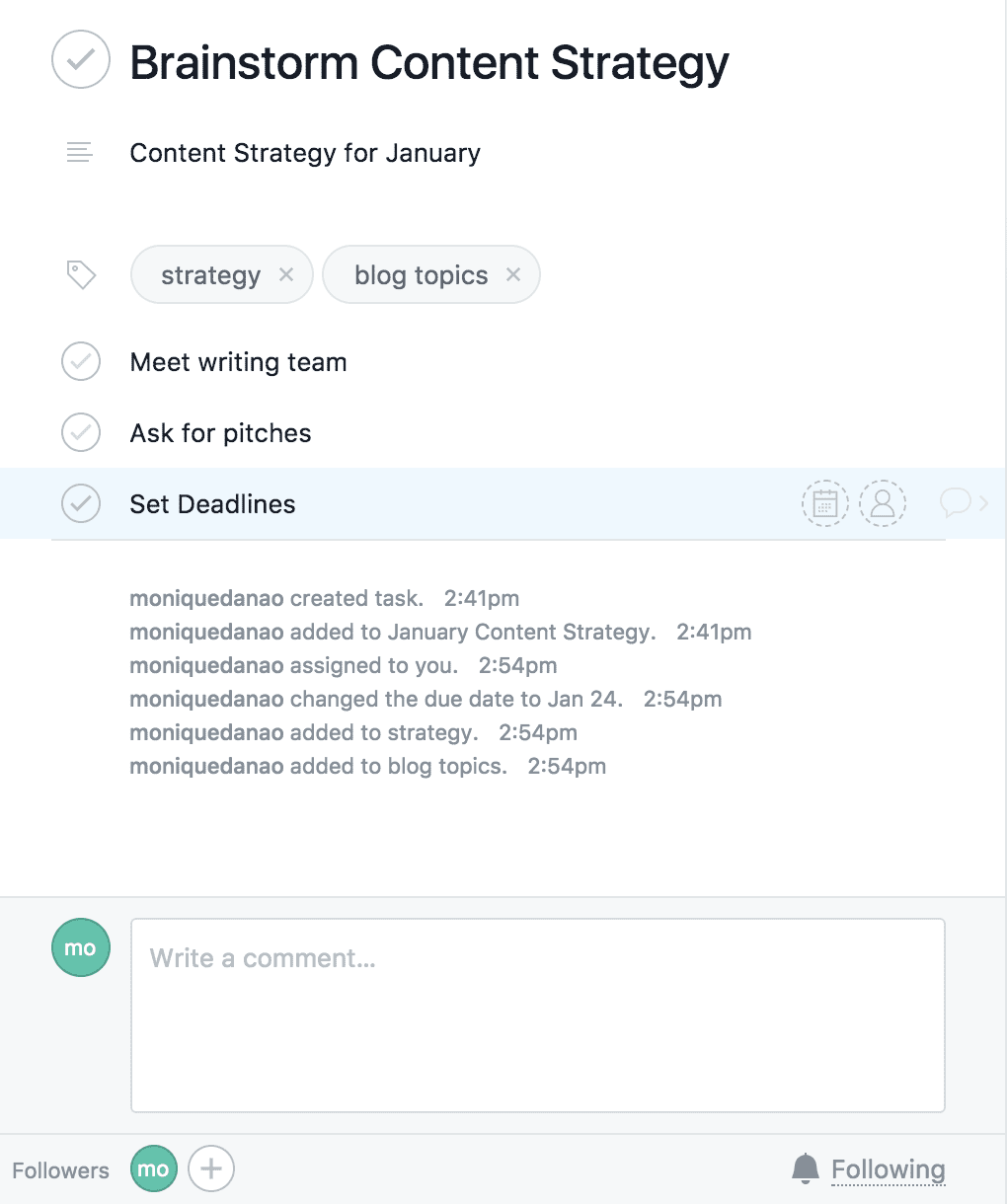 add audionotes to asana