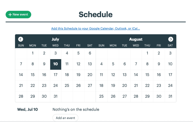 basecamp 3 calendar view