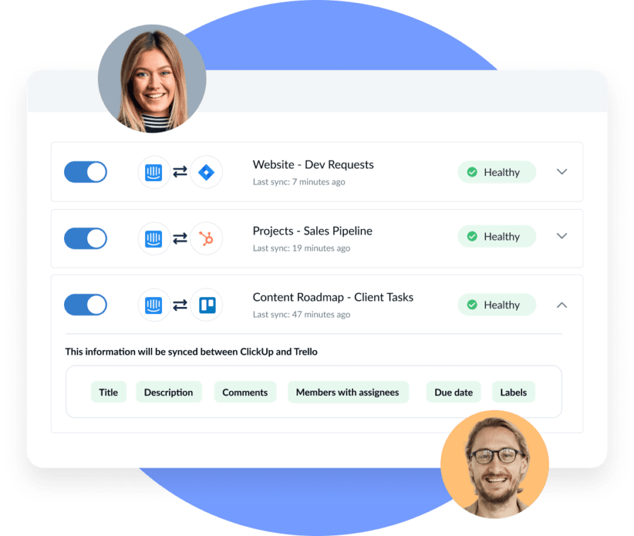 Example workflows with 2-way Intercom integrations
