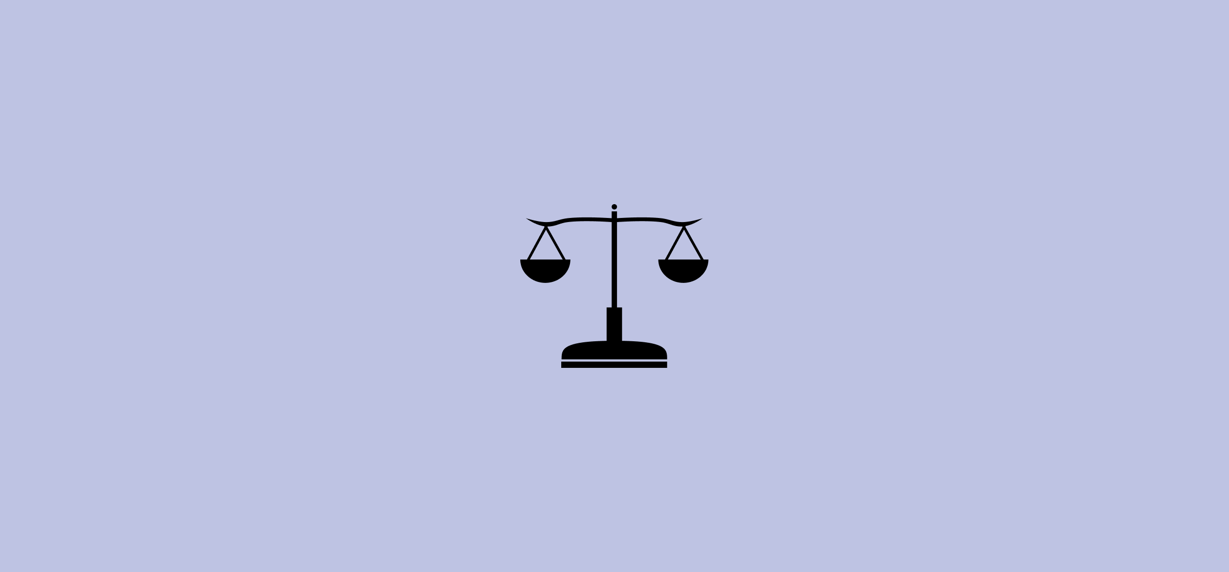 A balanced scale, representing scructure vs. flexibility