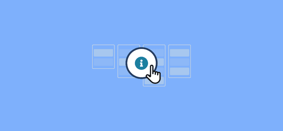 A cursor navigating through information, representing the pre-sales support workflow