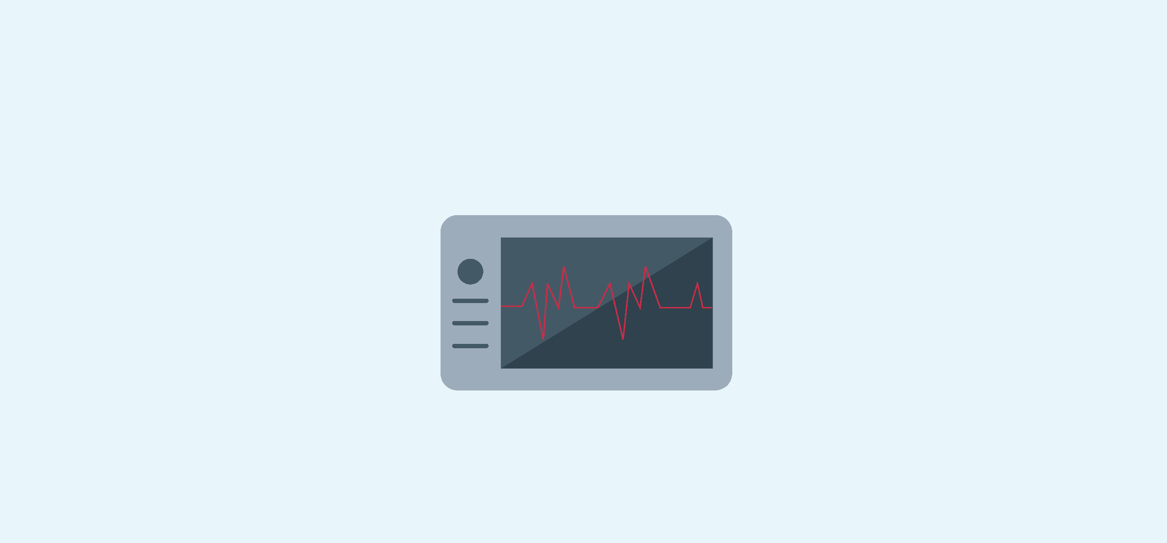 A heart monitor, representing project monitoring