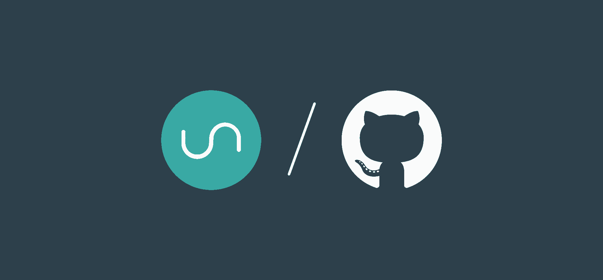 Logos for GitHub and Unito