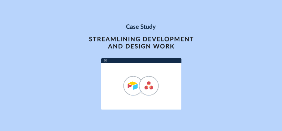 Logos for Airtable and Asana, representing the internal case study.