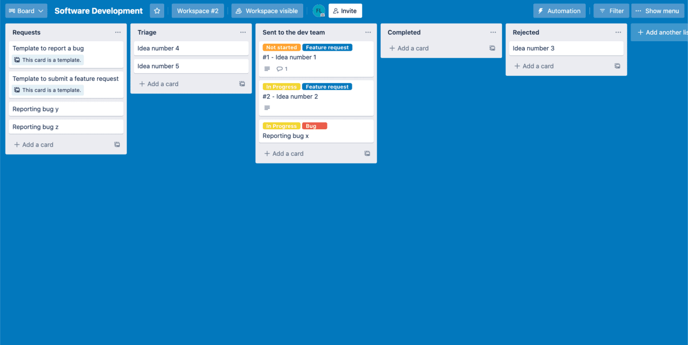 Trello 2-way Integration synced to GitHub Unito