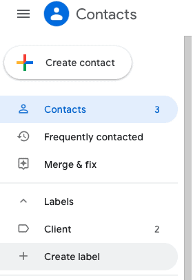create a Google Contact with Unito