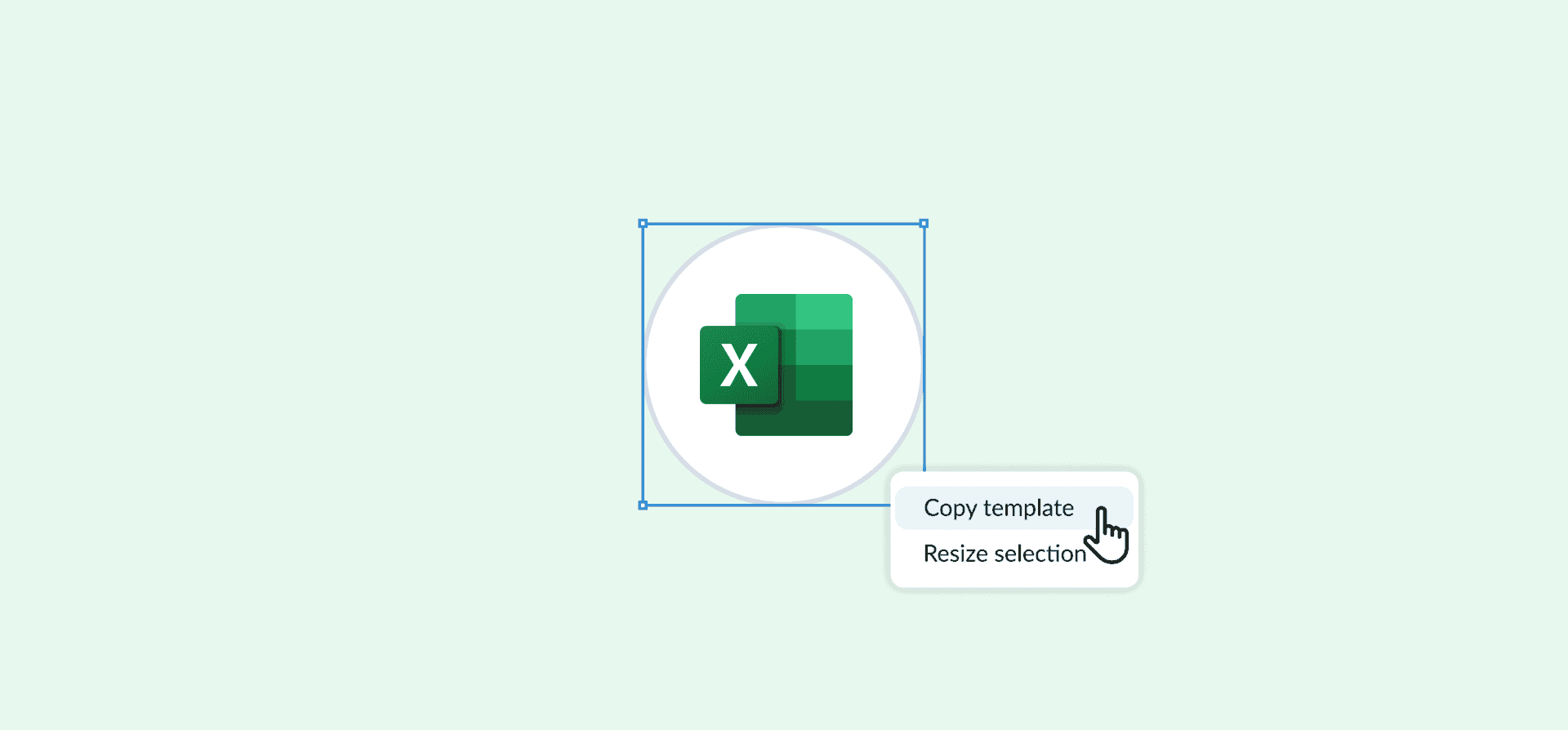 A logo for Microsoft Excel, representing a post about project management.