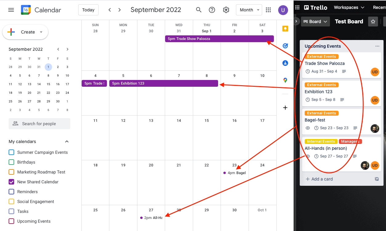 How to Sync Trello Cards to Google Calendar Events Automatically