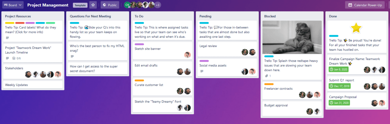 Successful Projects with Trello