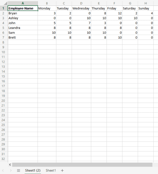 How To Copy an Excel Sheet in a Few Clicks