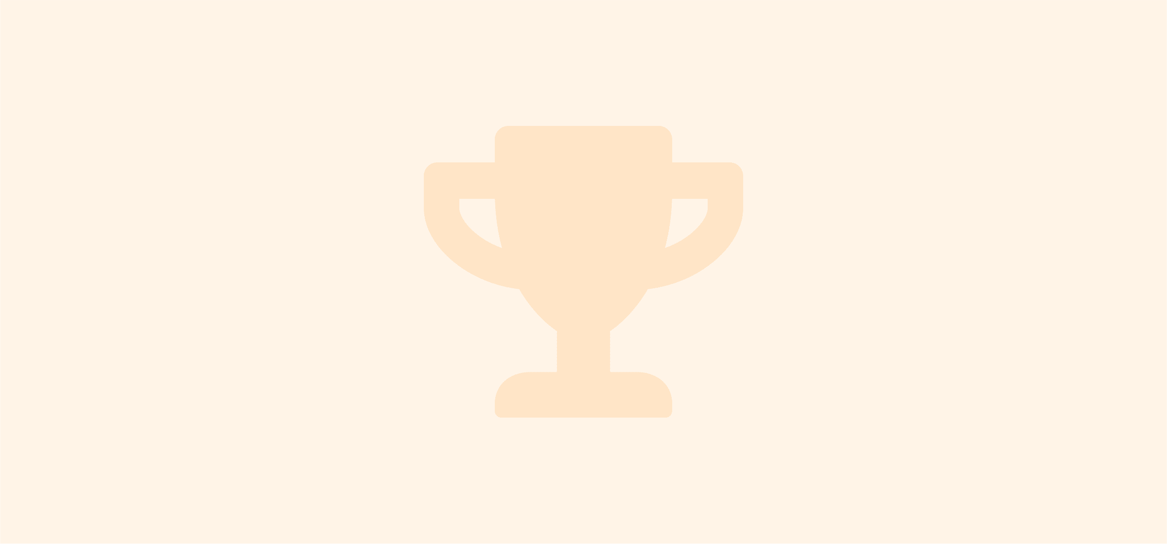 An illustration of a trophy.