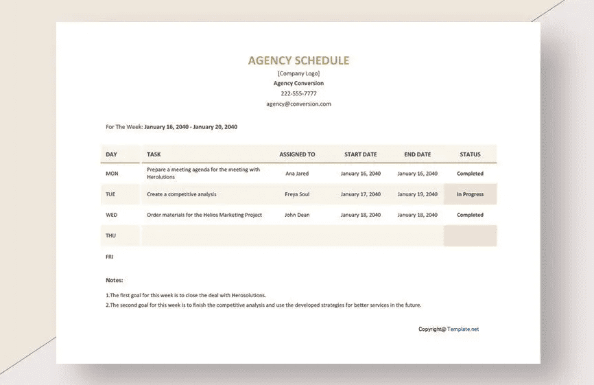 contoh assignment project management