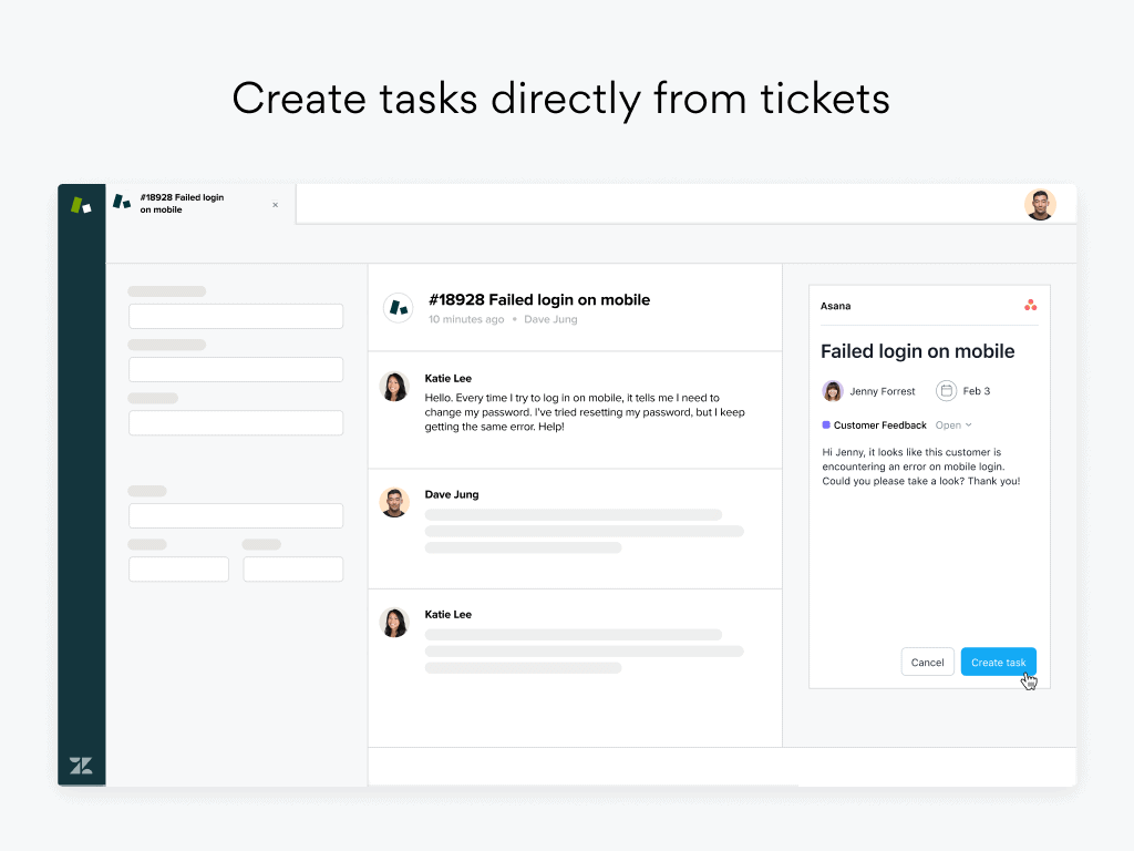 A screenshot of Asana.