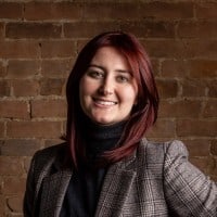A headshot of Amélie Moritz, a product manager at Unito.