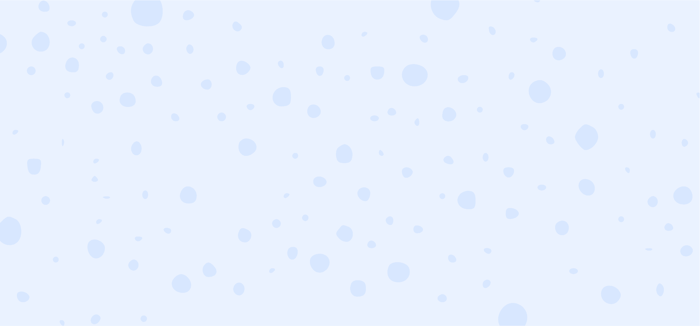 An illustration of dark blue dots on a light blue background.