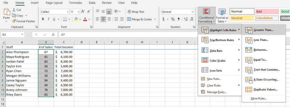 4 Steps for Upgrading Spreadsheets With Conditional Formatting