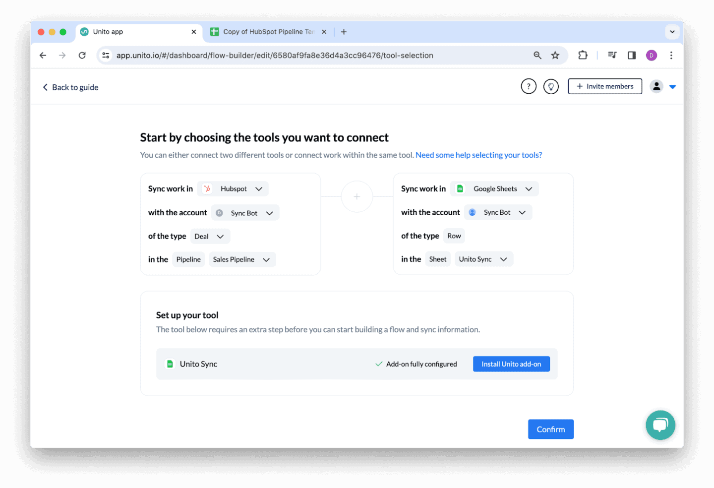 Template: Google Sheets Sales Pipeline Synced with HubSpot