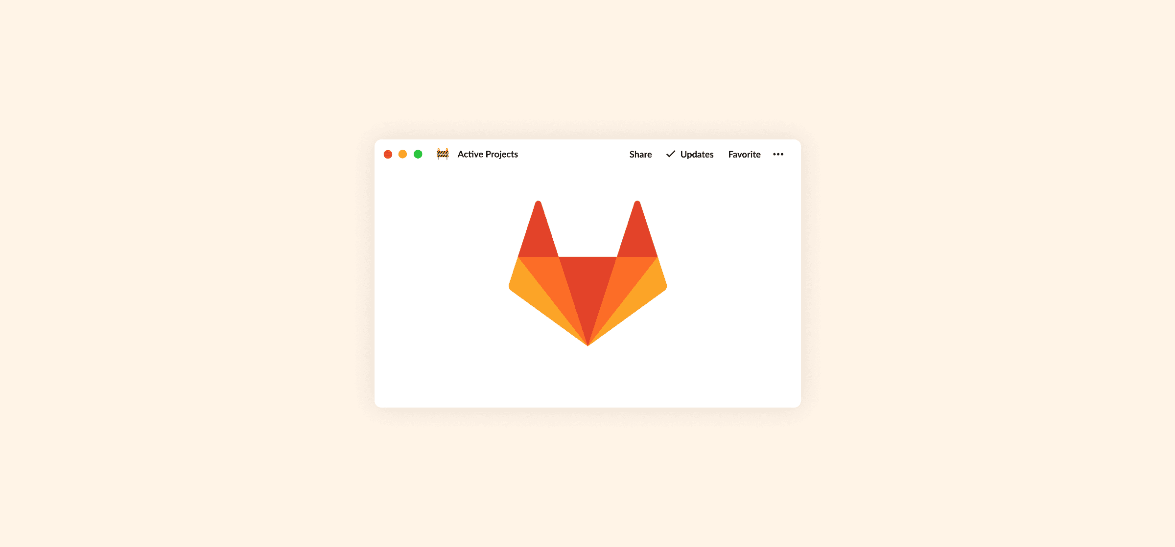 A logo for GitLab, representing an article about the GitLab issue tracker.