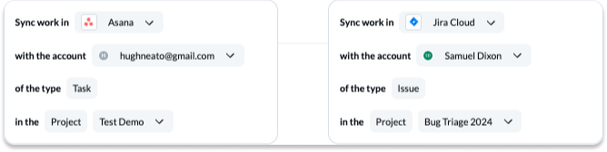 Connect Jira epics to Asana with Unito's 2-way integration