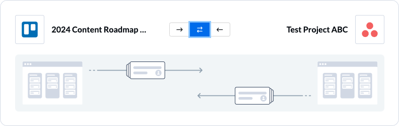 Set a 2-way flow direction between Jira and Asana Unito sync