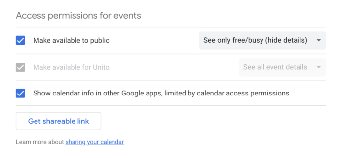 How To Share Your Google Calendar To Other Tools