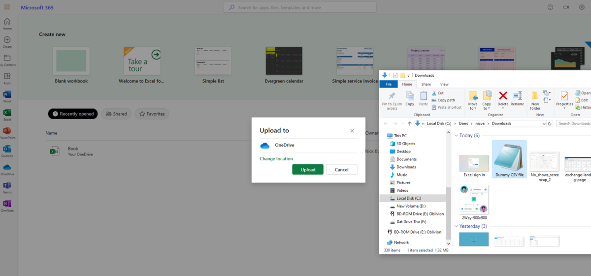 how to download csv file from google classroom