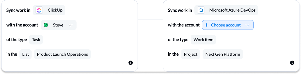 Azure DevOps ClickUp integration connect to Unito