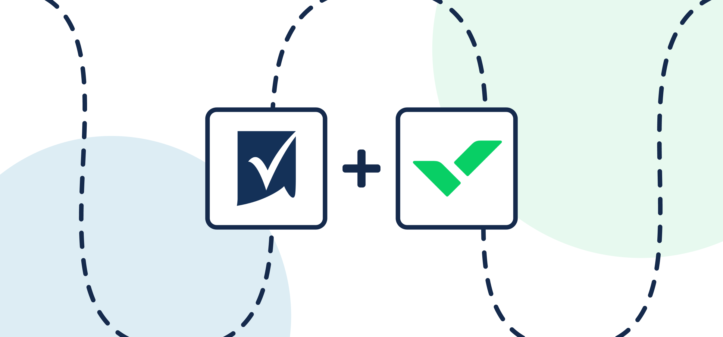 Logos for Smartsheet and Wrike, representing a Smartsheet-Wrike integration powered by Unito.