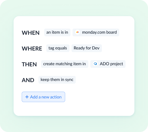 Set flow conditions