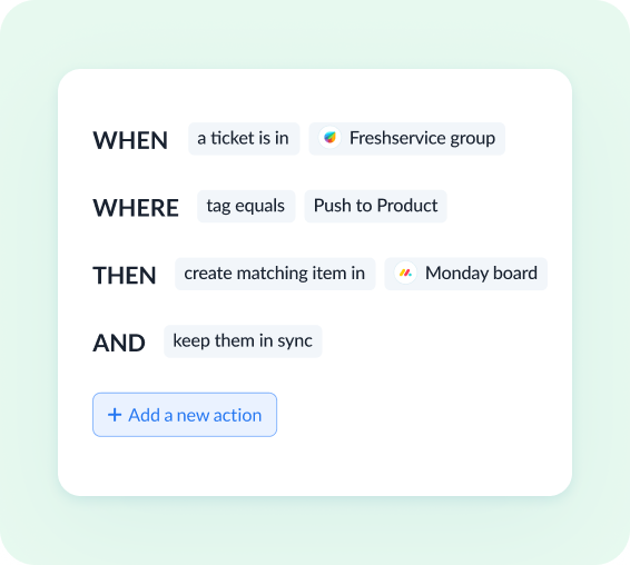 Set flow conditions